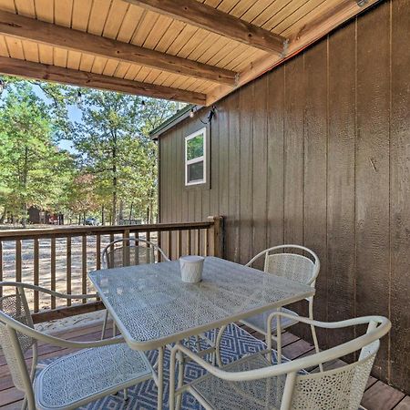 Stylish Cabin By Beavers Bend Hot Tub And Fire Pit Broken Bow Exterior photo